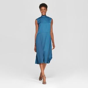 Tie Neck Column Dress - Who What Wear